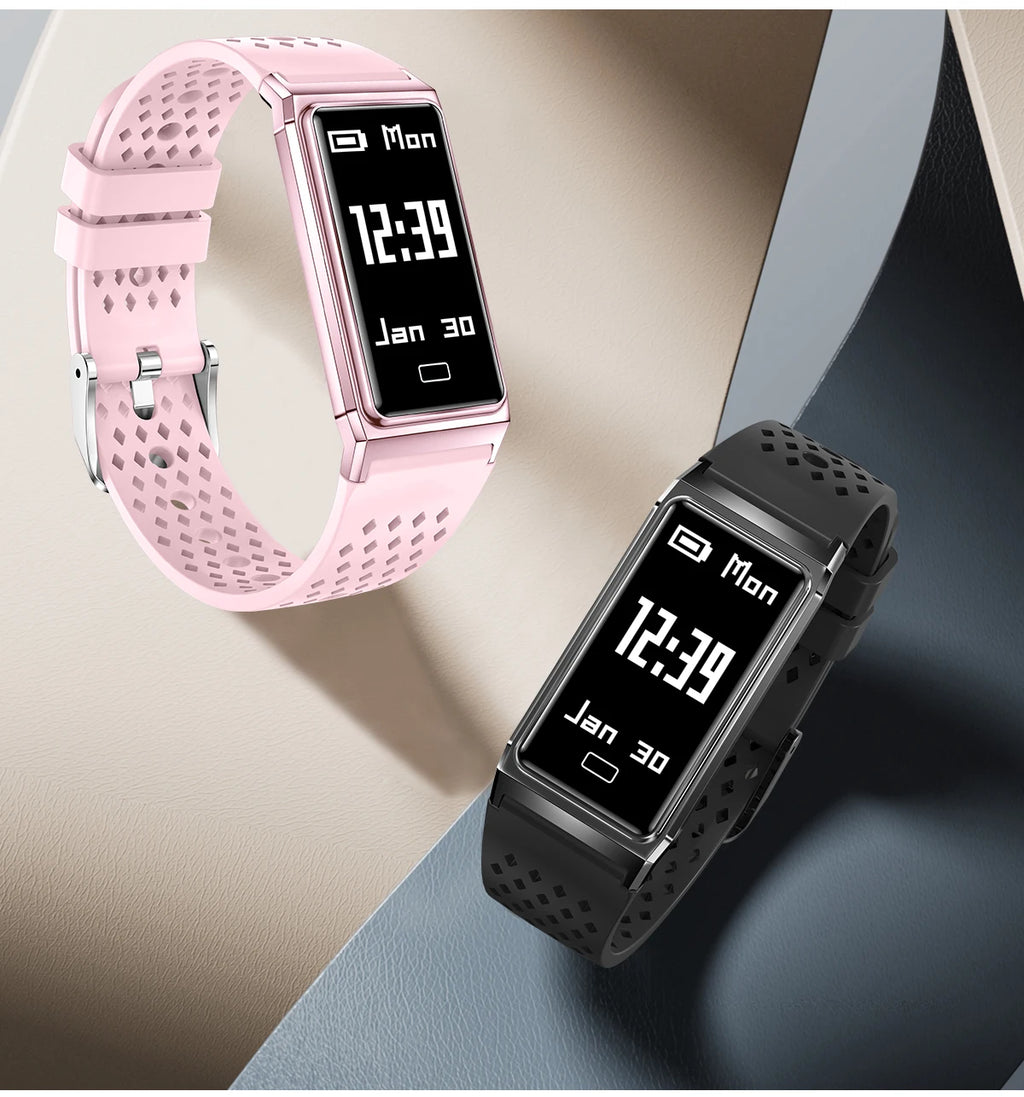 LIGE Women Smart Bracelet Heart Rate Sleep Monitor Health Band Waterproof Sports Fitness Tracker Men Smartwatch For Android iOS