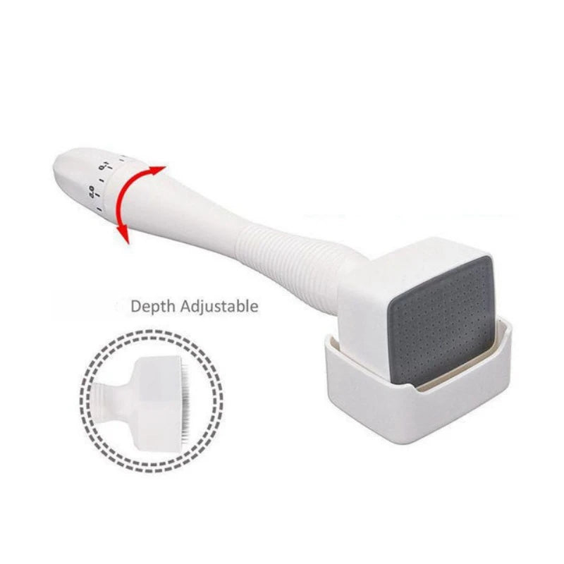 Adjustable Derma Stamp 140 Pins for Beard and Scalp Health Body Shaping Massage Equipment Tidesmit