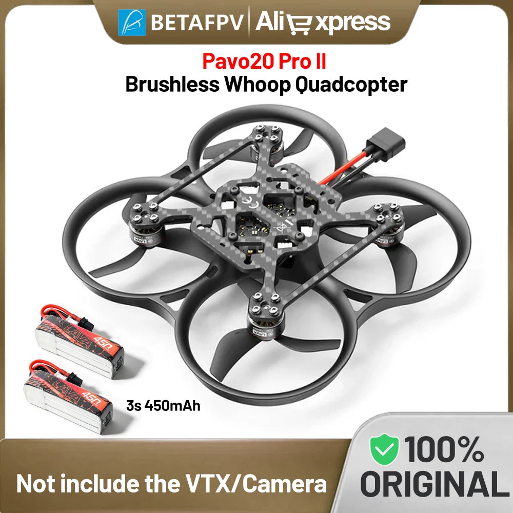 Pavo20 Pro II FPV Drone with ELRS 1104 Motors - High Performance System Tidesmit