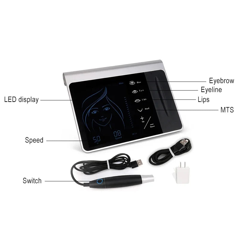 PMU Machine Touch Screen Kit for Permanent Makeup and Microblading Permanent Makeup Machines Tidesmit