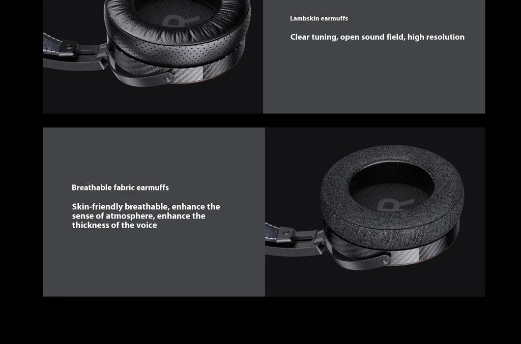 FiiO FT7 Open-Back Planar Headphones | 106mm Carbon Diaphragm | Tidesmit Tidesmit