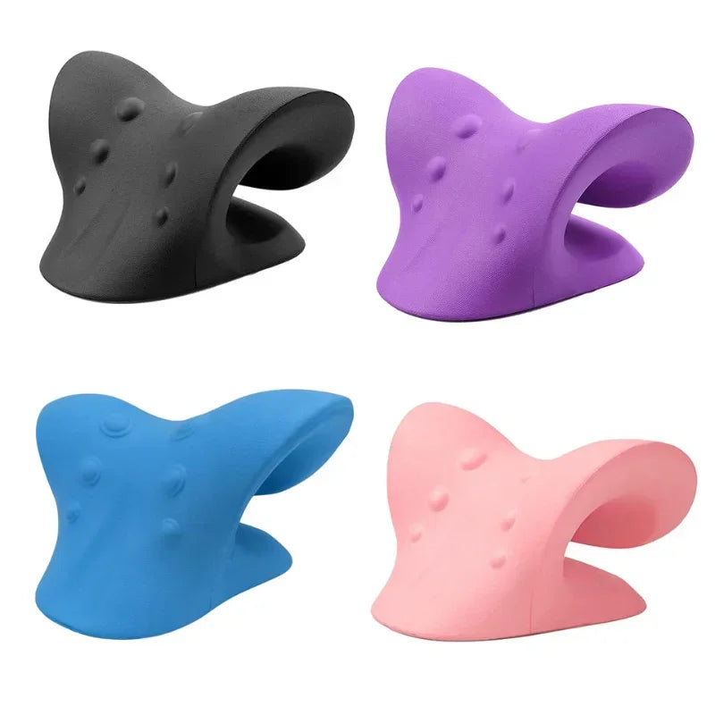 Cervical Neck Stretcher Pillow for Pain Relief and Spinal Alignment Massage Cushion Tidesmit