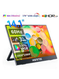 14.1 Inch Portable Monitor 1080P IPS 100%SRGB Gaming Portable Screen with Stand for Laptop PS5/4 Switch Xbox Raspberry Pi