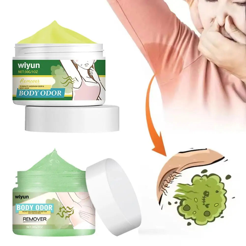 Tidesmit odor cream for armpit sweat removal, a long-lasting refreshing antiperspirant for effective odor control.