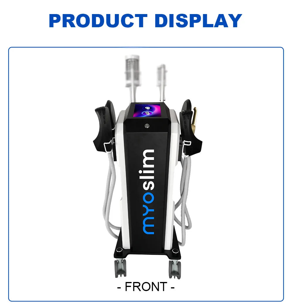 EMS RF Body Sculpting Machine - 4 Handle Professional Fat Burner Relaxation Treatment Tidesmit