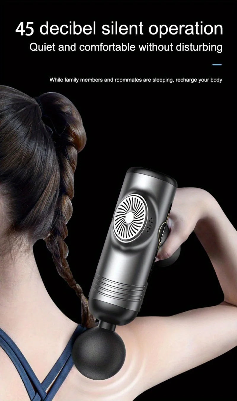 Deep Tissue Massage Gun | 99-Speed Portable Muscle Recovery Device Relaxation Treatment Tidesmit