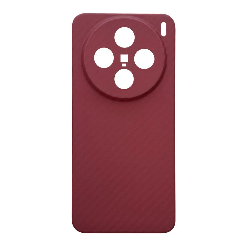 Vivo X200s Aramid Fiber Phone Case - Slim Military-Grade Protection red A China Mainland vivo X200s Tidesmit
