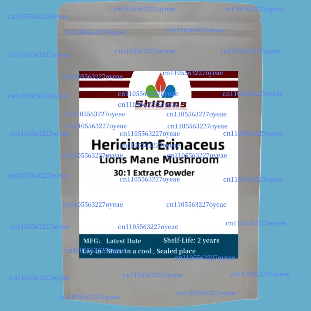 Customized Proportion Lions Mane Mushroom Extract Powder Packaging Bulk Hericium Erinaceus Out Packing Aluminum Foil Bag