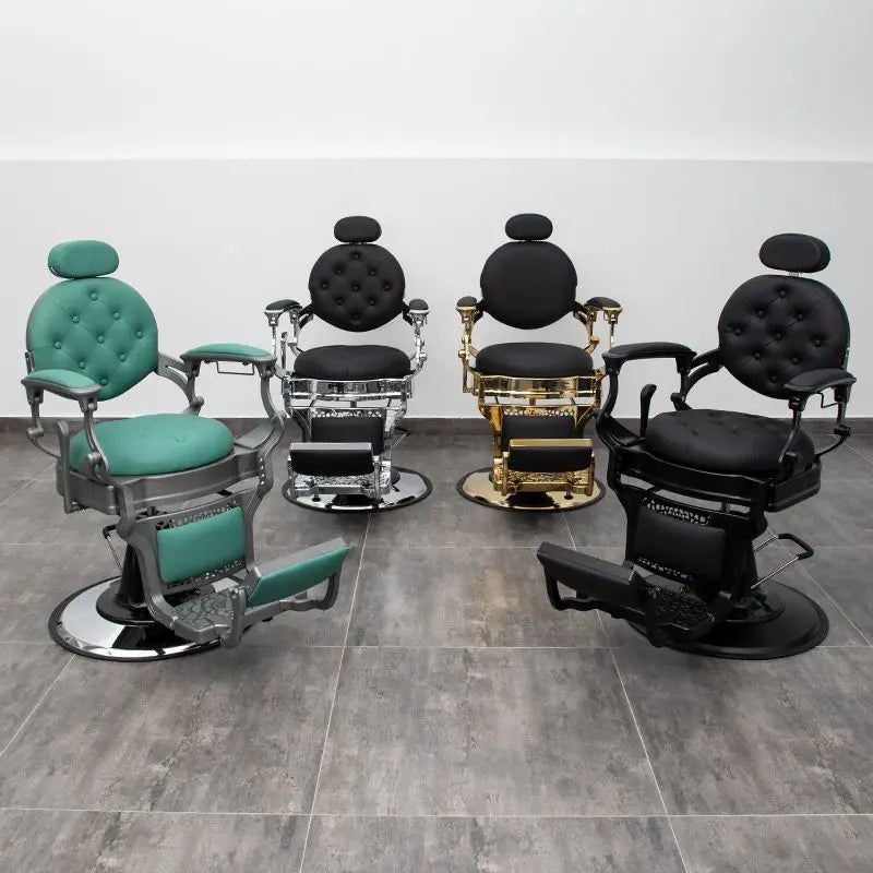 Professional Reclining Barber Chair for Hair Cutting and Shaving Massage Chairs Tidesmit
