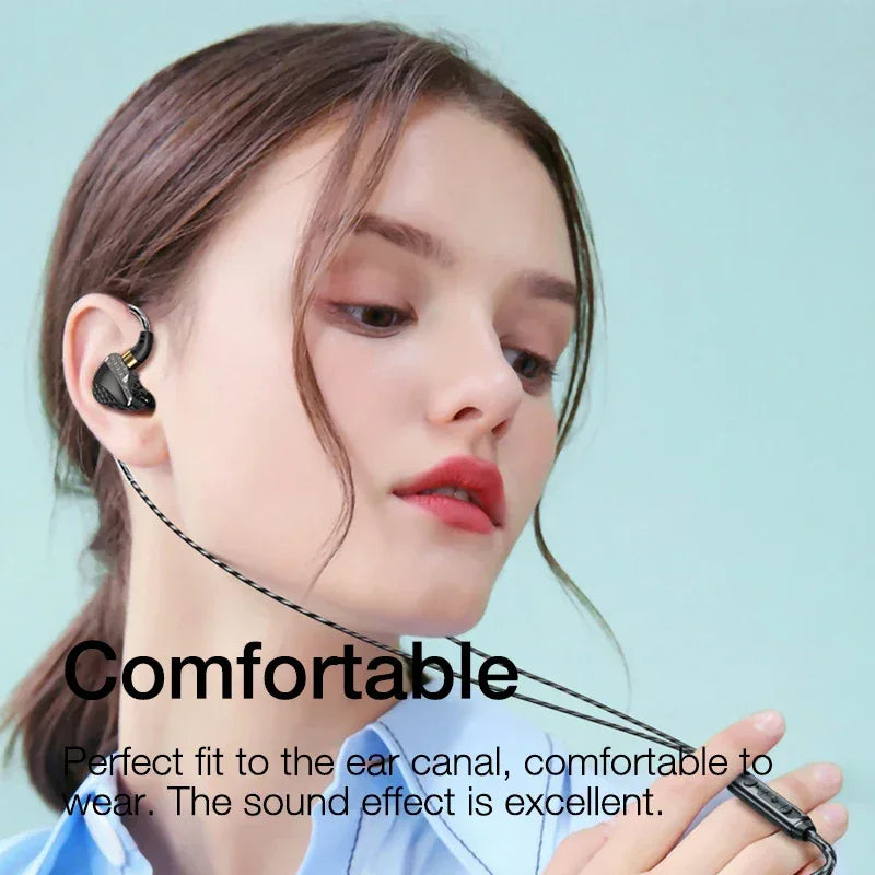 Wired Headphones 3.5mm with Mic | Hi-Fi Stereo Sound | Tidesmit S18 Tidesmit