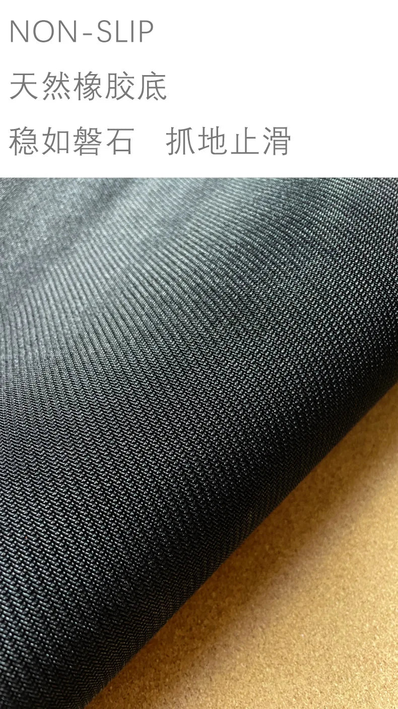 Cork yoga mat natural rubber sports wear-resistant non-slip thickened fitness home mat wholesale can be customized