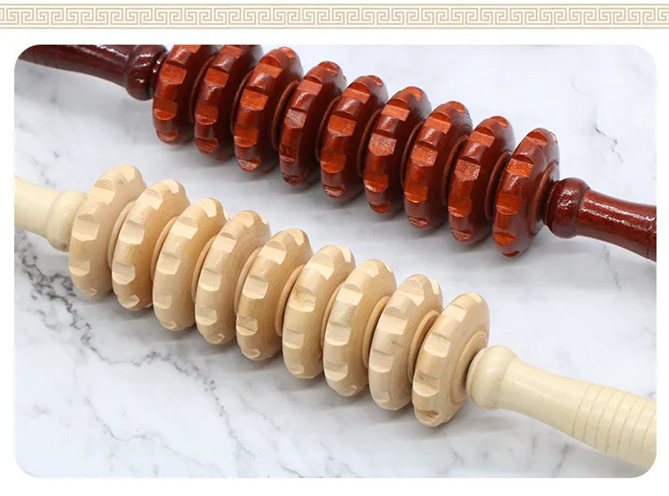 Wood Therapy Massage Roller for Body Contouring and Cellulite Reduction Body Shaping Massage Equipment Tidesmit