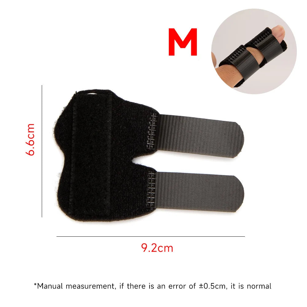 Finger Fixing Splint Straightening Brace Adjustable Fracture of The Finger Protective Gear Straightening Finger/knuckle Reusable