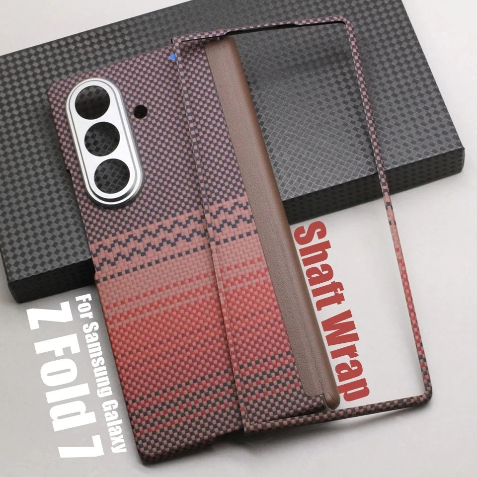 Samsung Galaxy Z Fold 7 Aramid Fiber Case | Slim Shock-Absorbing Cover Tidesmit