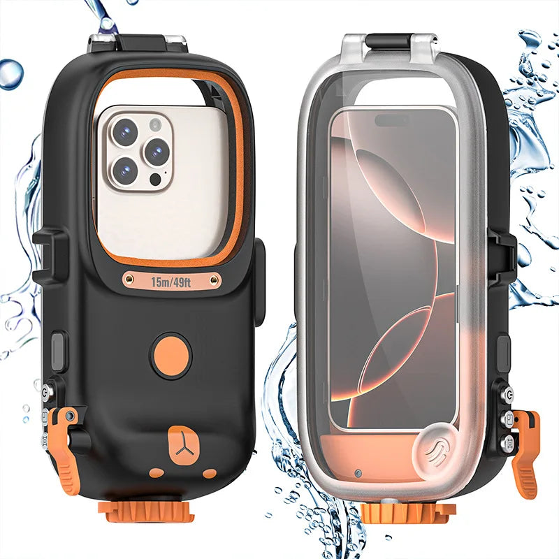 Universal IP68 Waterproof Phone Case - Military-Grade Underwater Shield a China Mainland Tidesmit