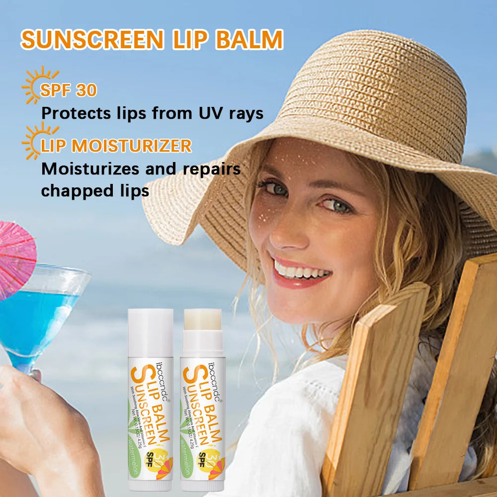 Sunscreen Lip Balm SPF 30 - Moisturizing Lip Care by Tidesmit Lip Care Tidesmit
