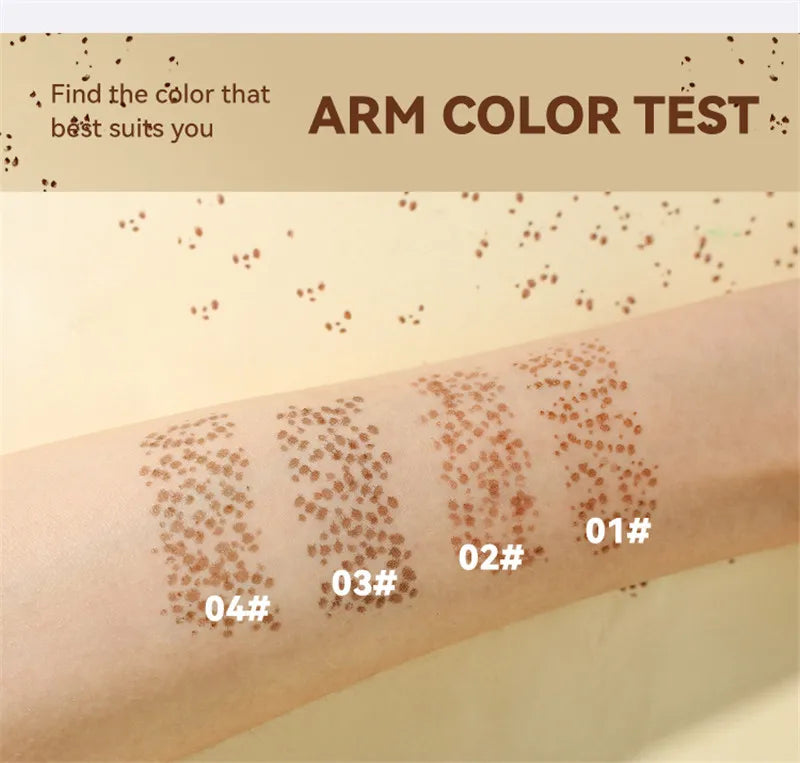 Tidesmit waterproof freckles stamp pen for natural fake freckles and long-lasting dot spot face makeup