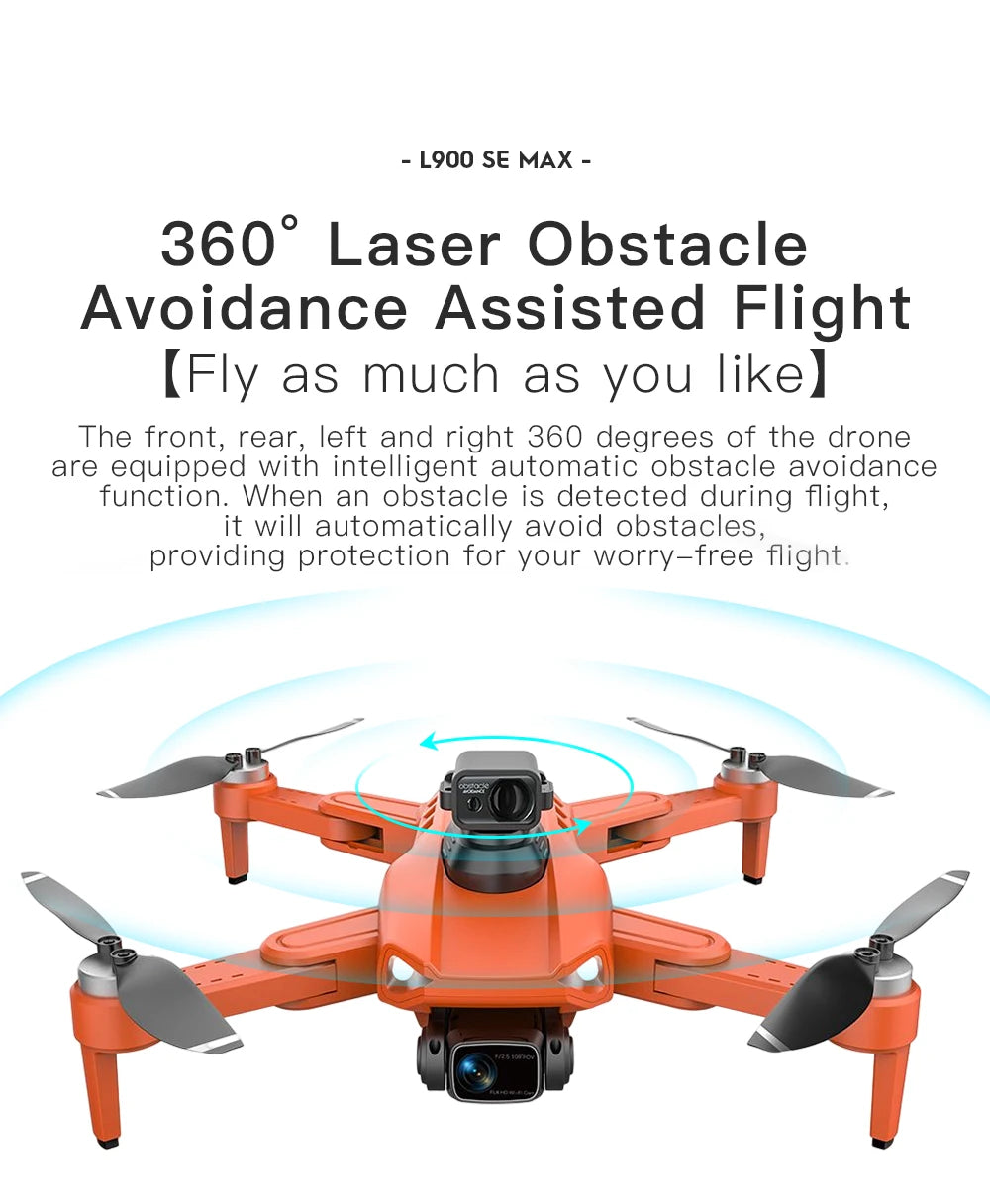 4K GPS Drone with Obstacle Avoidance and FPV Camera | Tidesmit Tidesmit