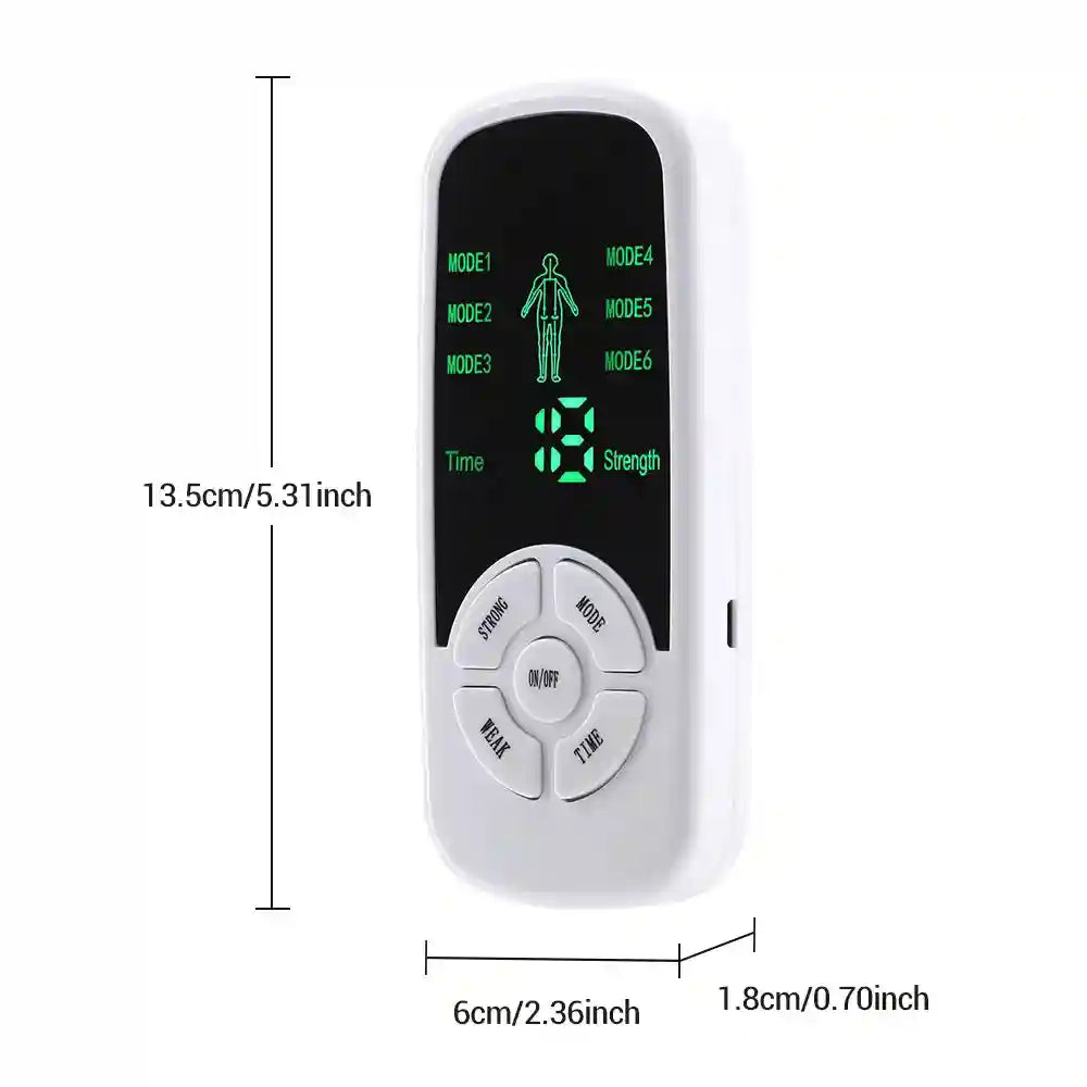 Tidesmit 6-Mode Electric Back Massager | Portable Muscle Relief Device Back Massage Instrument Tidesmit
