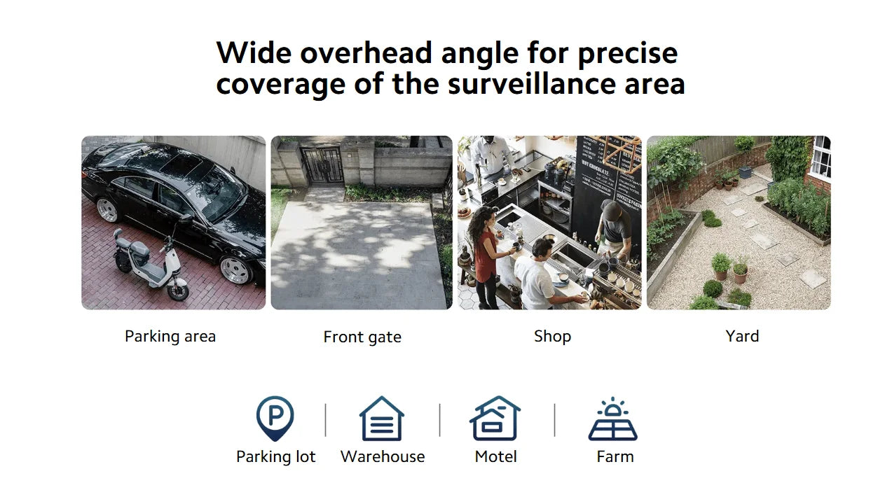 Xiaomi Outdoor Camera AW300 IP66 2K IP66 Full Color Night Vision Home Camera Video Surveillance IP Cam Detection Security Camera