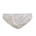 Langkee Haian  Plastic Bikini Panties PVC Underwear Color White