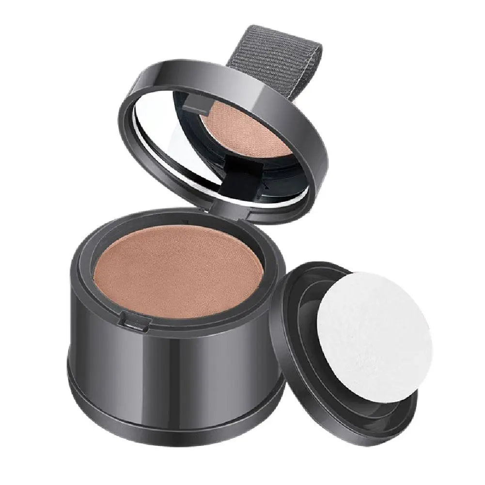 Tidesmit hair line powder in 4 colors for instant root coverage and hair concealer application detail view