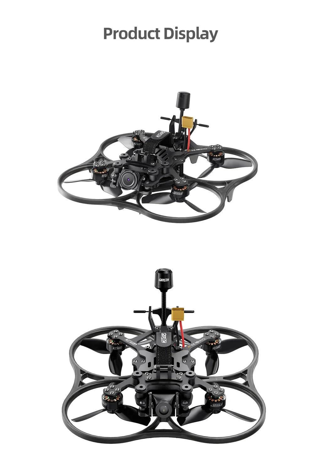 GEPRC Cinelog30 V2 FPV Drone: 45A AIO FC Analog System Tidesmit