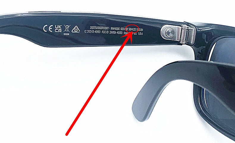 Polarized Clip-on Lenses for Meta Wayfarer 50mm - Anti-Glare Optics Tidesmit