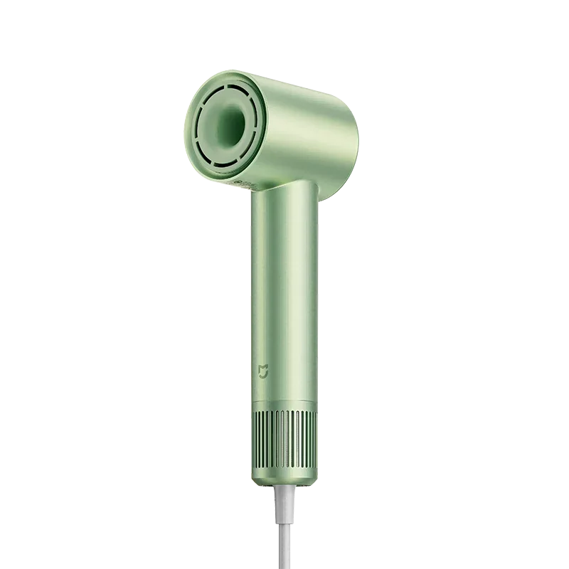 Mijia H501 high-speed negative ion hair dryer in elegant green finish for fast, professional hair drying and care.