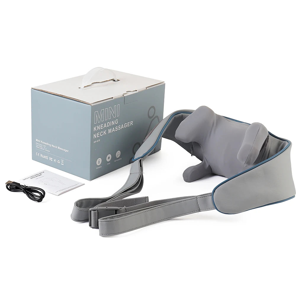Wireless Neck and Back Massager | Deep Tissue Relaxation Therapy Relaxation Treatment Tidesmit