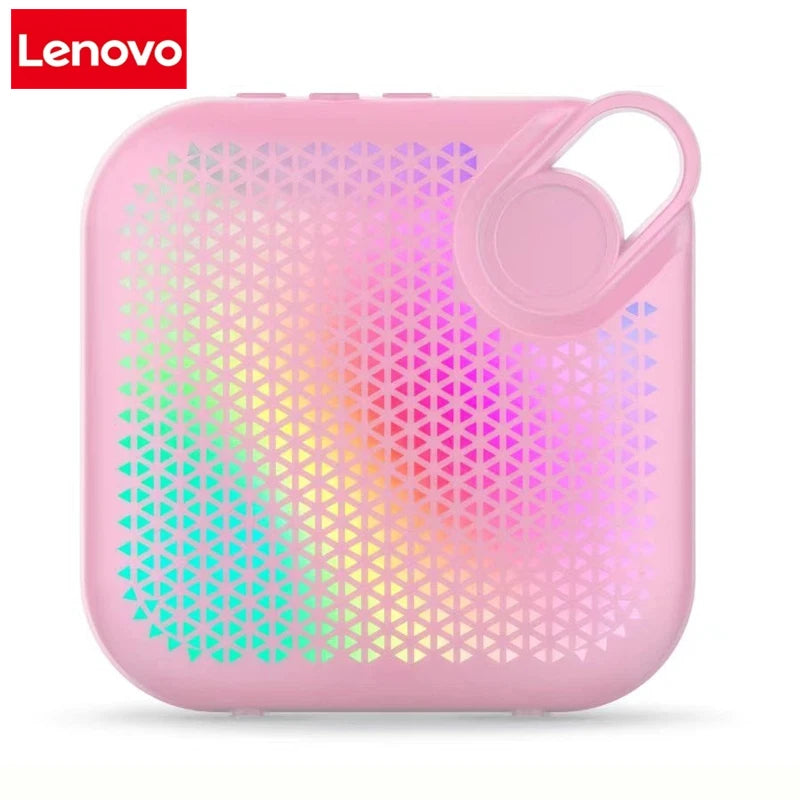 Lenovo Bluetooth Speaker HIFI Speakers Soundbar Portable Bluetooth5.0 Wireless Soundbar 500mAh Battery For Outdoor Indoor Sports