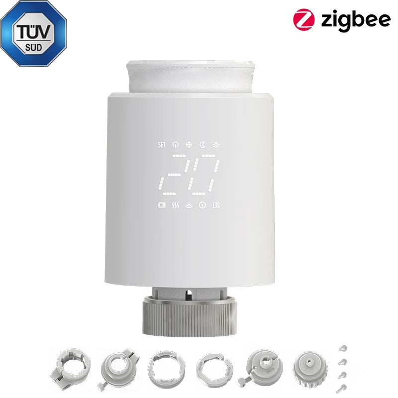 Tidesmit Smart Thermostat Radiator Valve WiFi Zigbee App Control Zigbee China Mainland Tidesmit