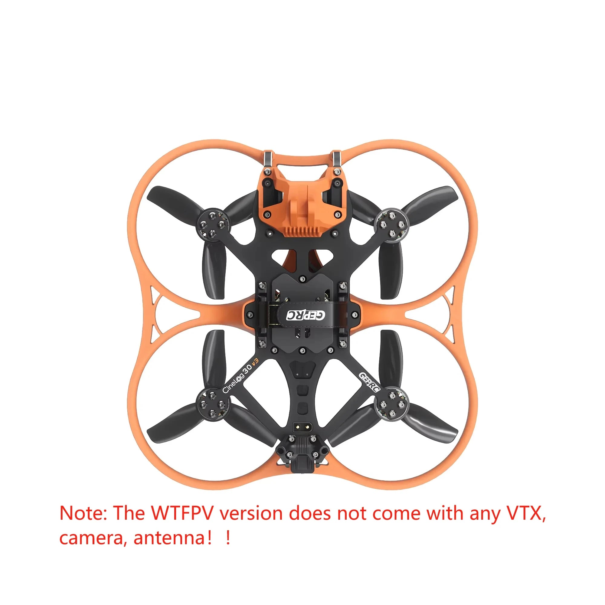 GEPRC Cinelog30 V3 4K FPV Drone - Durable O4 Pro Cinewhoop WTFPV PNP China Mainland Tidesmit