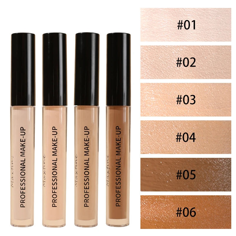 Tidesmit high coverage matte liquid concealer waterproof long lasting face makeup texture detail view