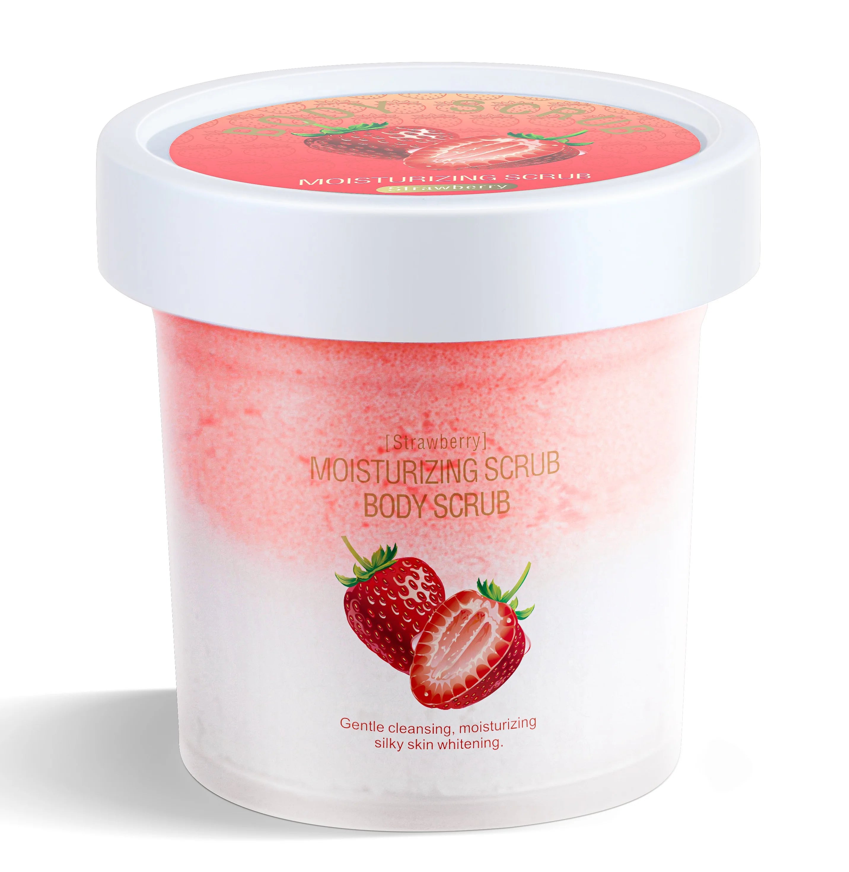 Ice Cream Body Scrub: Deep Exfoliating Natural Skincare Formula Scrubs Treatments Strawberry China Mainland Tidesmit