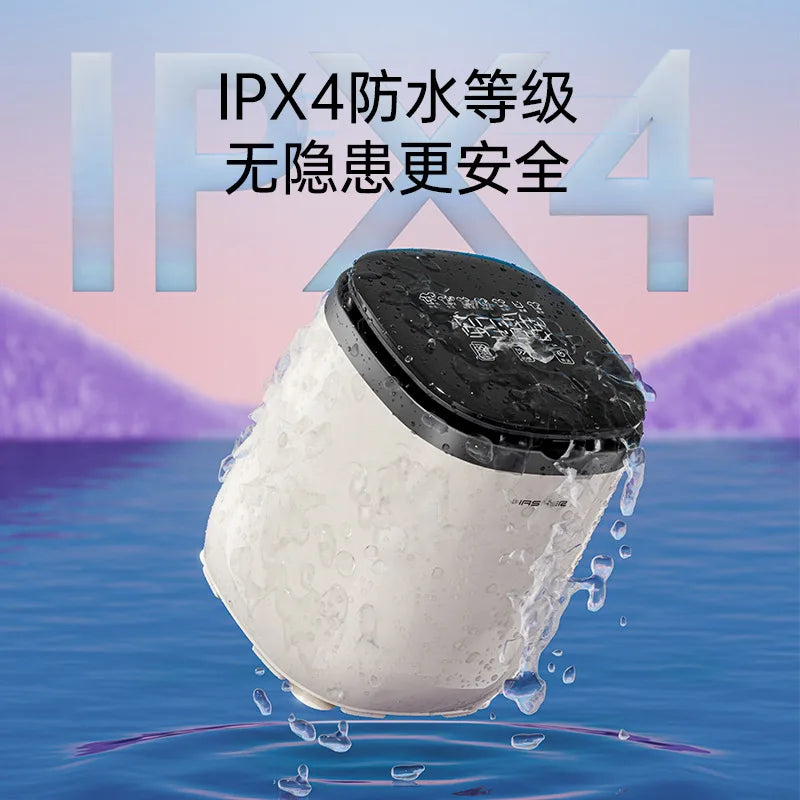 Tidesmit portable underwear washing machine with spin dry function for baby clothes and socks, compact view
