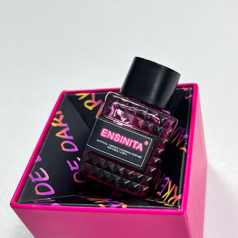 Tidesmit high-end unisex alcohol-free perfume with long-lasting rose and cedarwood woody floral notes for date nights.