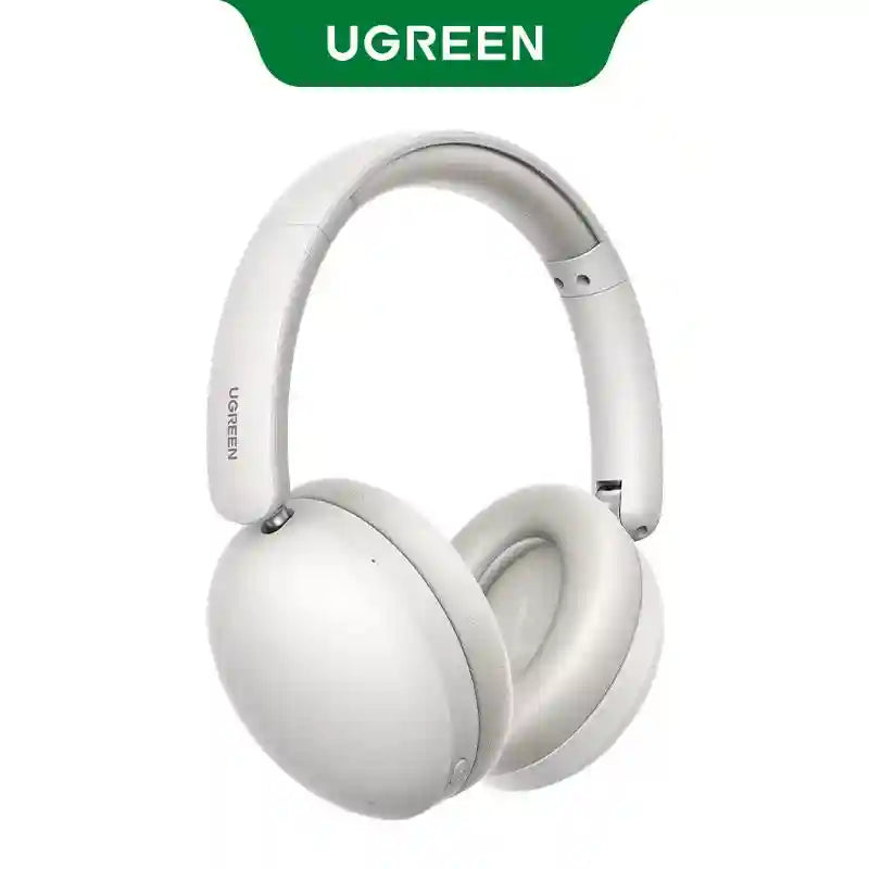 Wireless Headphones Over-Ear with 80H Playtime HiFi Sound Light Gray Tidesmit