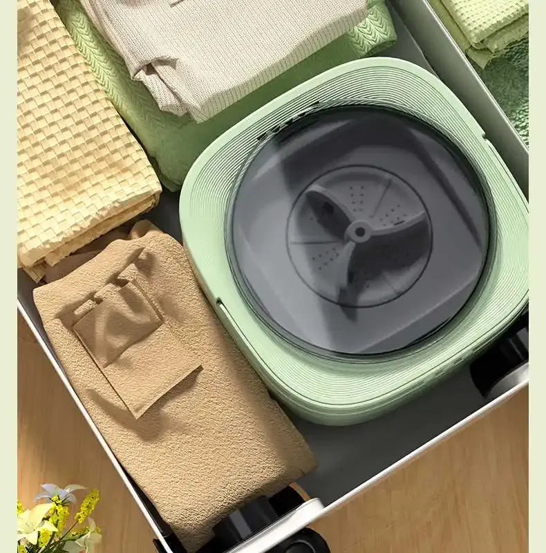 Foldable Portable Mini Washing Machine 220V