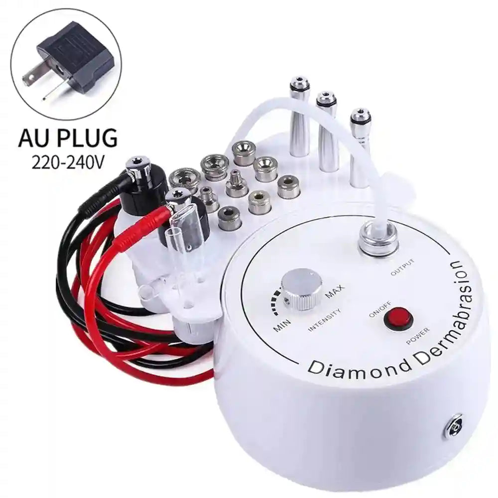 Diamond Microdermabrasion Machine: Professional Facial Exfoliation Tool Eye Massage Instrument AU plug Tidesmit