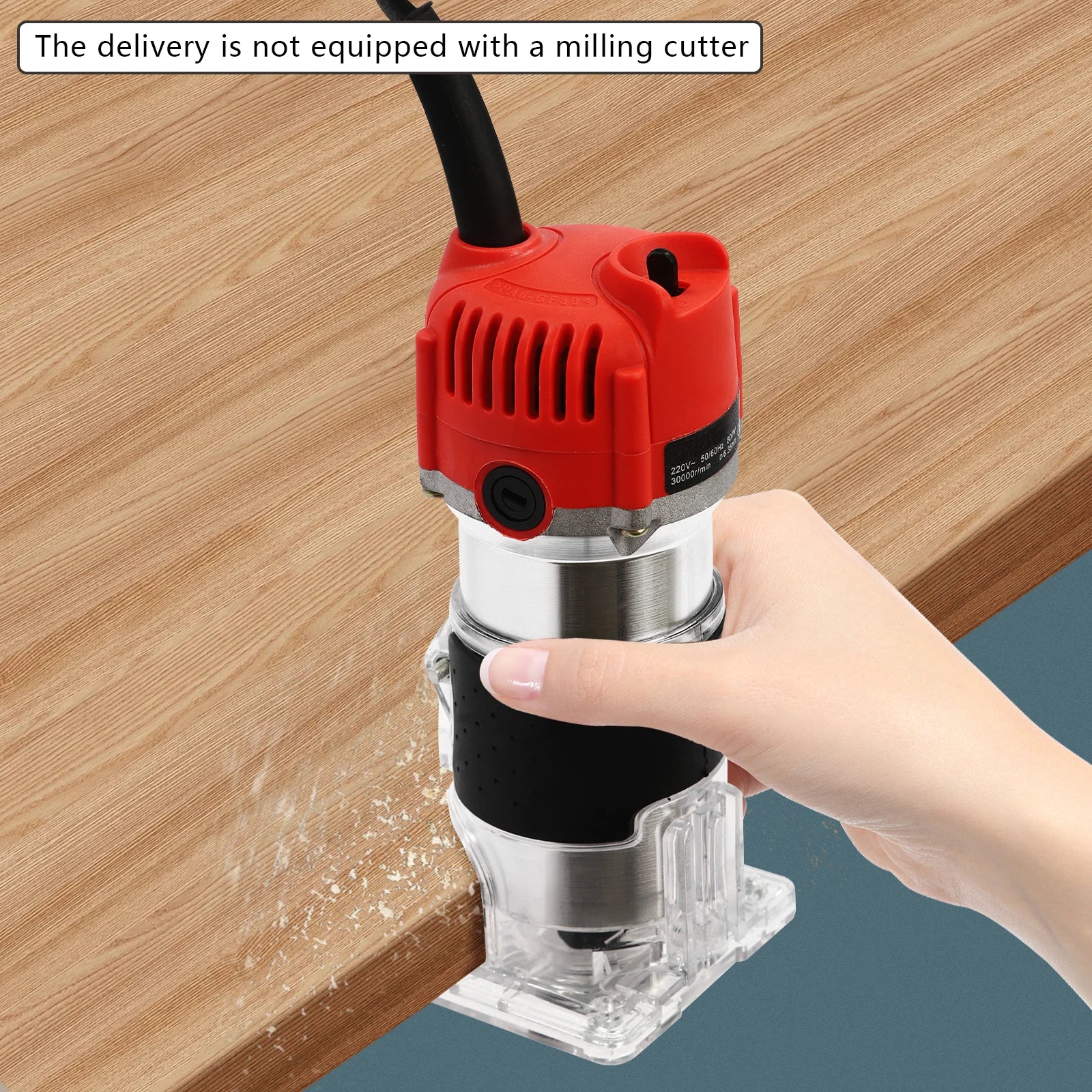 800W Wood Router Machine Woodworking Electric Trimmer Carpenter Power Tools 30000RPM