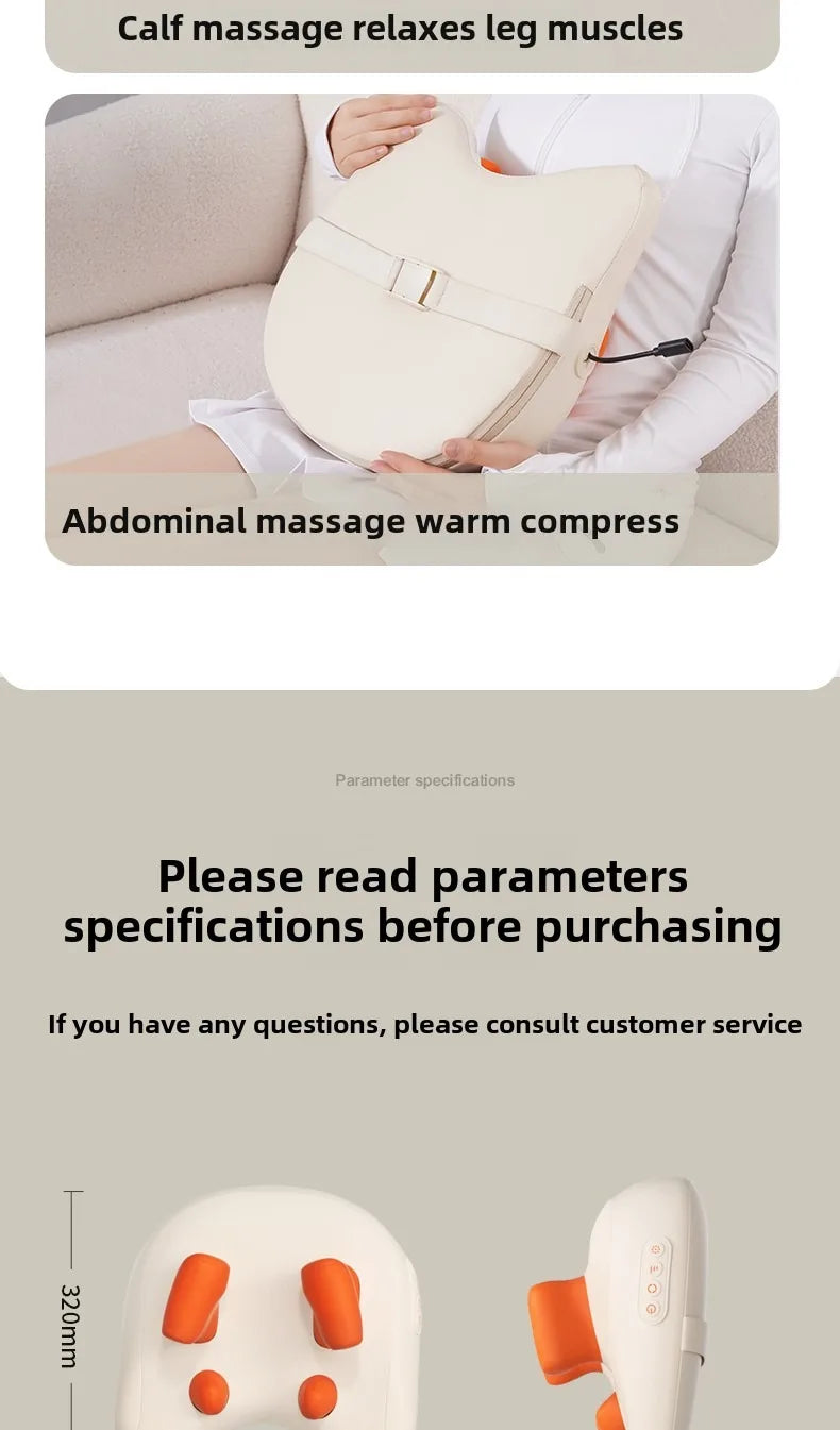 Shiatsu Neck and Shoulder Massager with Heat - Portable Relief Device Relaxation Treatment Tidesmit