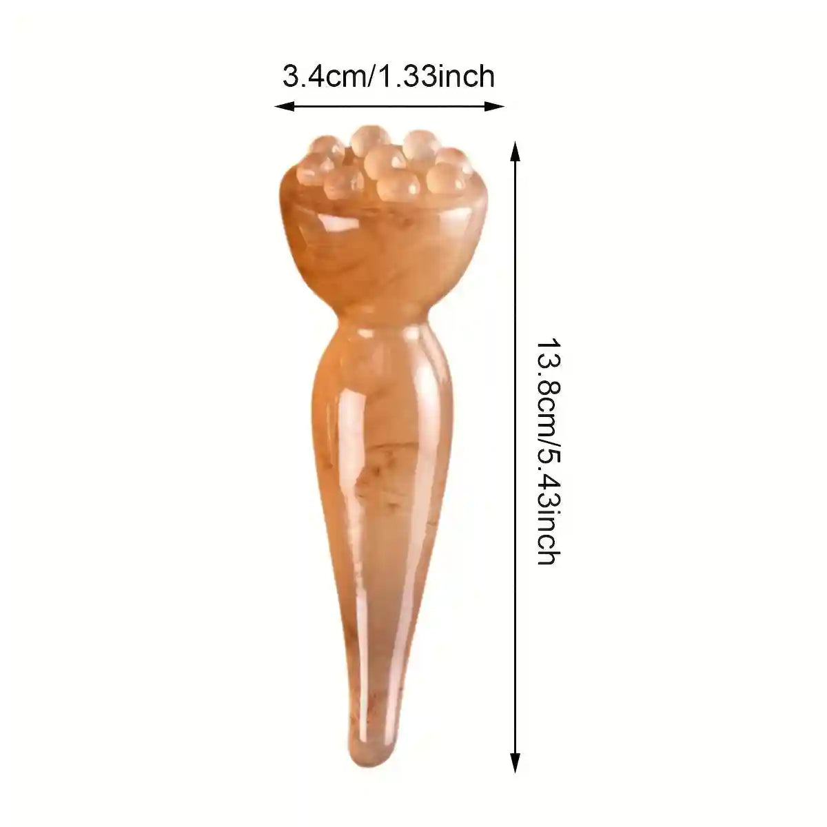 Manual Face and Scalp Massager - Portable Relaxation Wellness Tool Relaxation Treatment Tidesmit