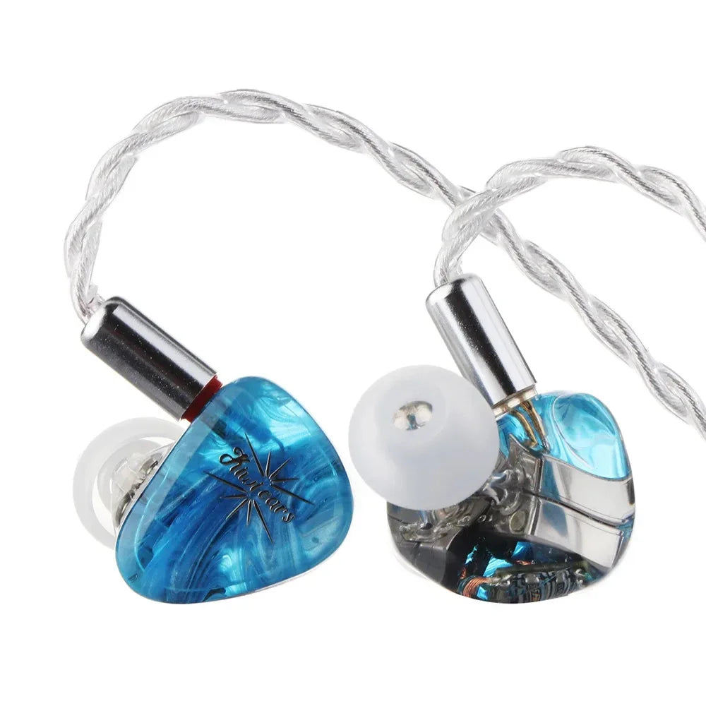 Kiwi Ears Orchestra Lite 8BA In-Ear Monitors with OFC Cable | Tidesmit Blue Tidesmit