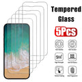 iPhone Screen Protector 5 Pack, 9H Tempered Glass for iPhone 14-17 Series 5PCS Tempered Glass China Mainland Tidesmit