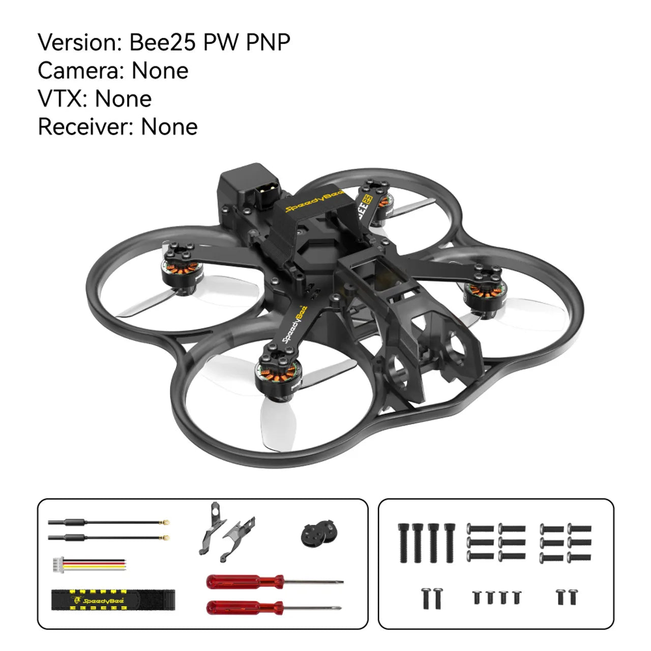 SpeedyBee Bee25 2.5 Inch FPV Drone with O3 Air Unit - PNP/ELRS/TBS PNP Version Tidesmit