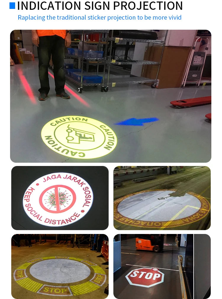 Custom Rotating Gobo Projector for Outdoor Advertising Long Distance Waterproof LED Logo Projector Light