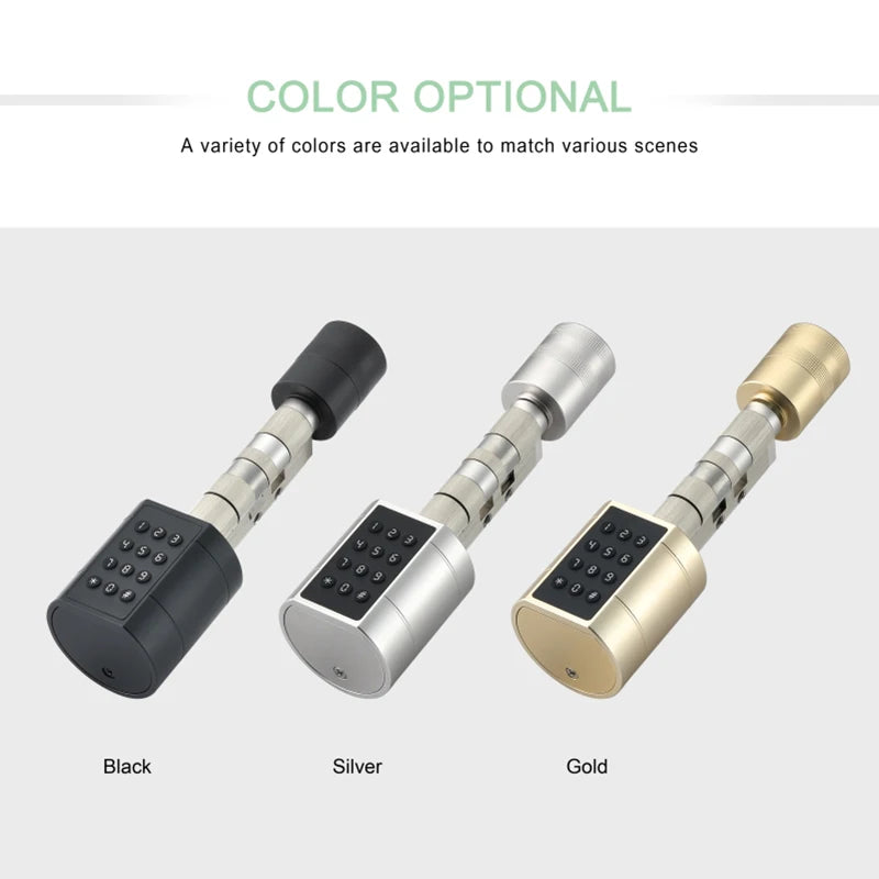 Fingerprint Door Lock: Smart Keyless Entry & App-Controlled Security Tidesmit