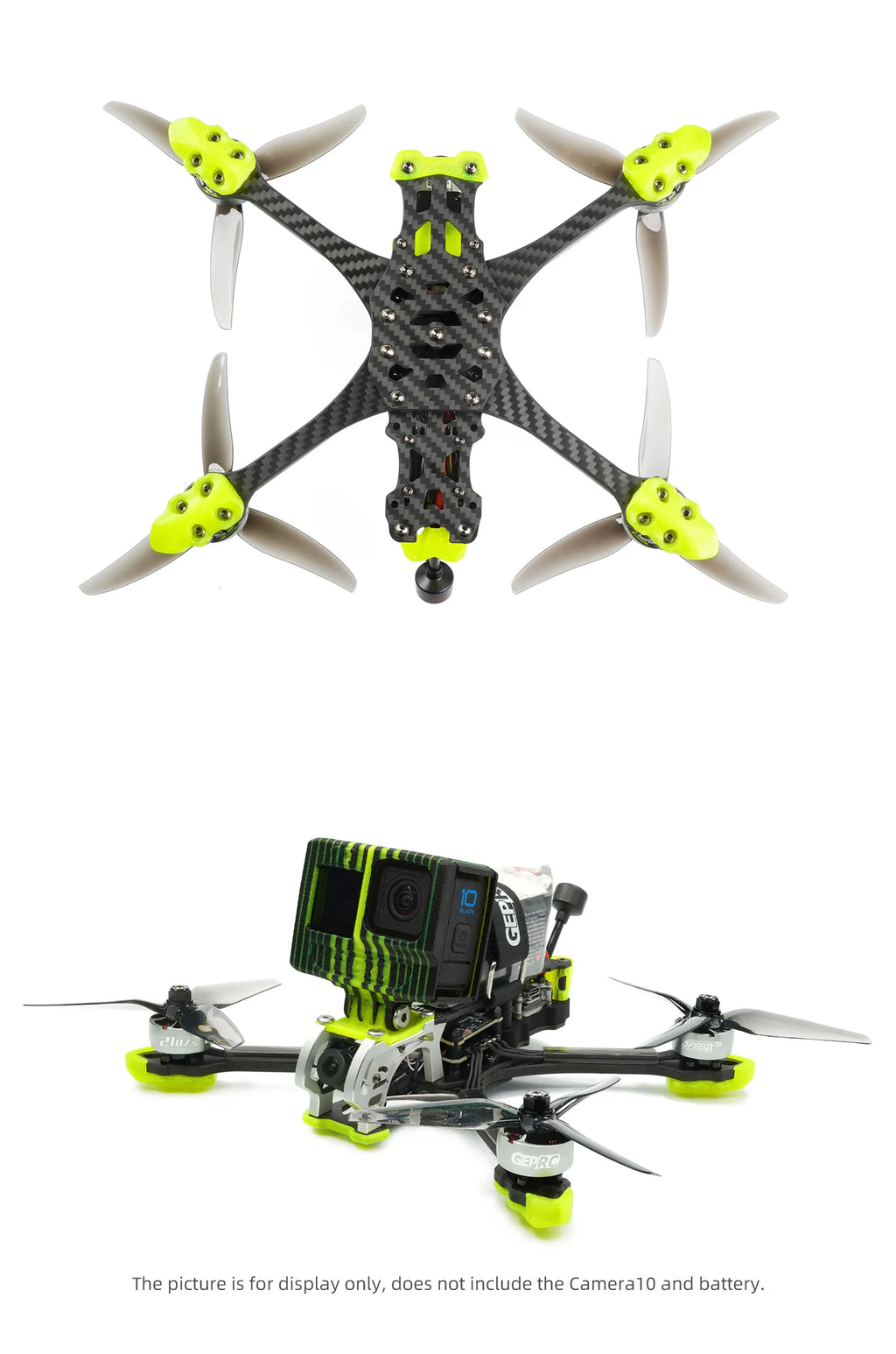GEPRC MARK5 Analog FPV Drone 5-Inch 6S Freestyle Quadcopter Tidesmit