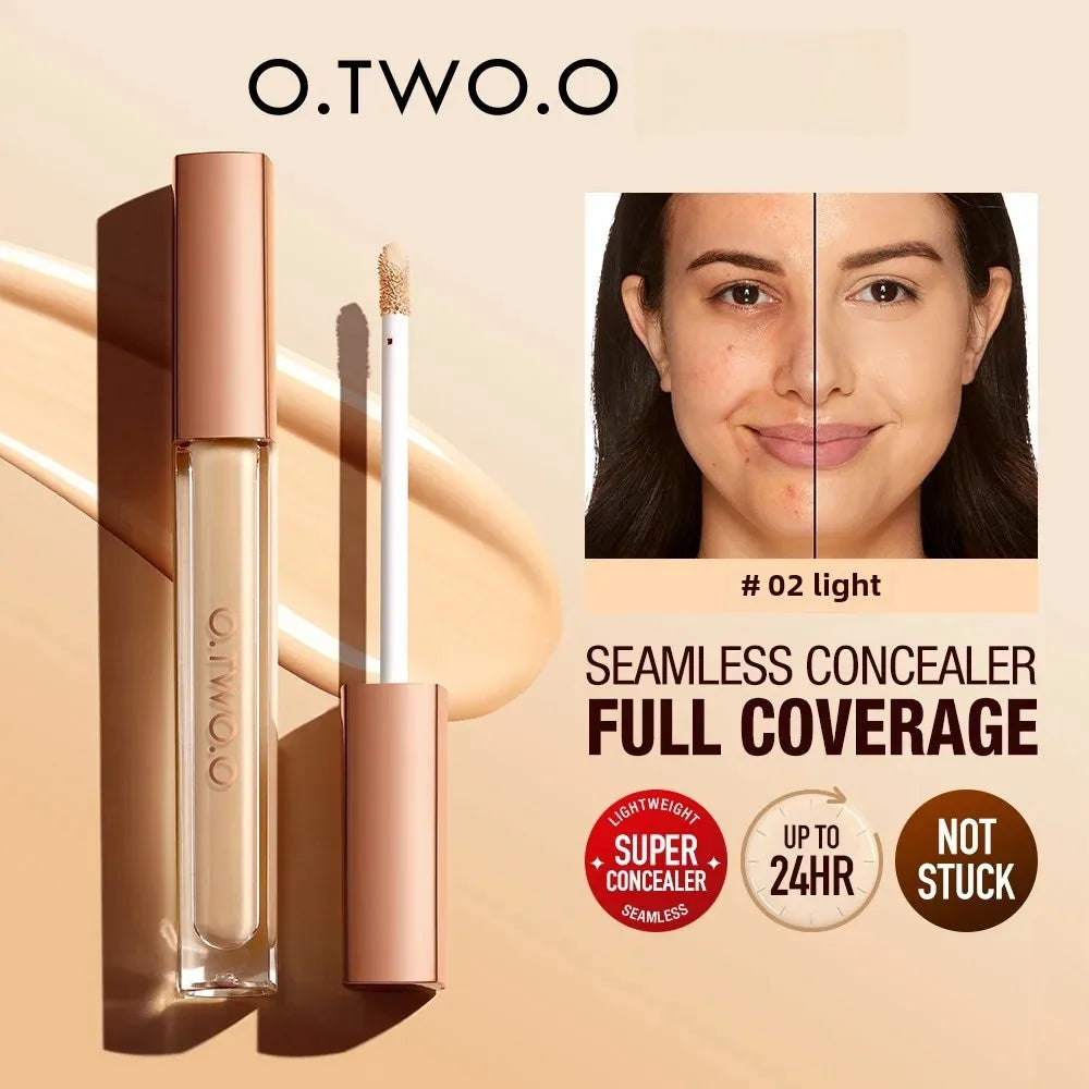 Tidesmit O.TWO.O matte waterproof concealer for dark circles and face makeup base